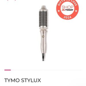 Stylux Heated Round Brush - Pearl White